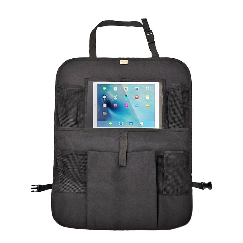 Car Back Seat Organizer With Tablet Holder - Press Screen Pocket For Android & Ios Tablets Up To 10.5 inch Multipurpose Use | Автомобили
