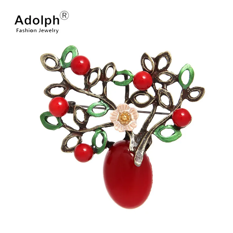 Звезда adolph Винтажная брошь в виде цветка дерева со стразами ретро пустотелая для