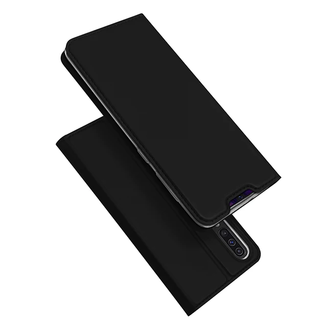 DUX DUCIS кожаные флип-Чехлы для samsung Galaxy A40 A70 Чехол-бумажник для Galaxy A60 A20 samsung M20 M10 M30 M40 A 40 70 Funda - Цвет: Black