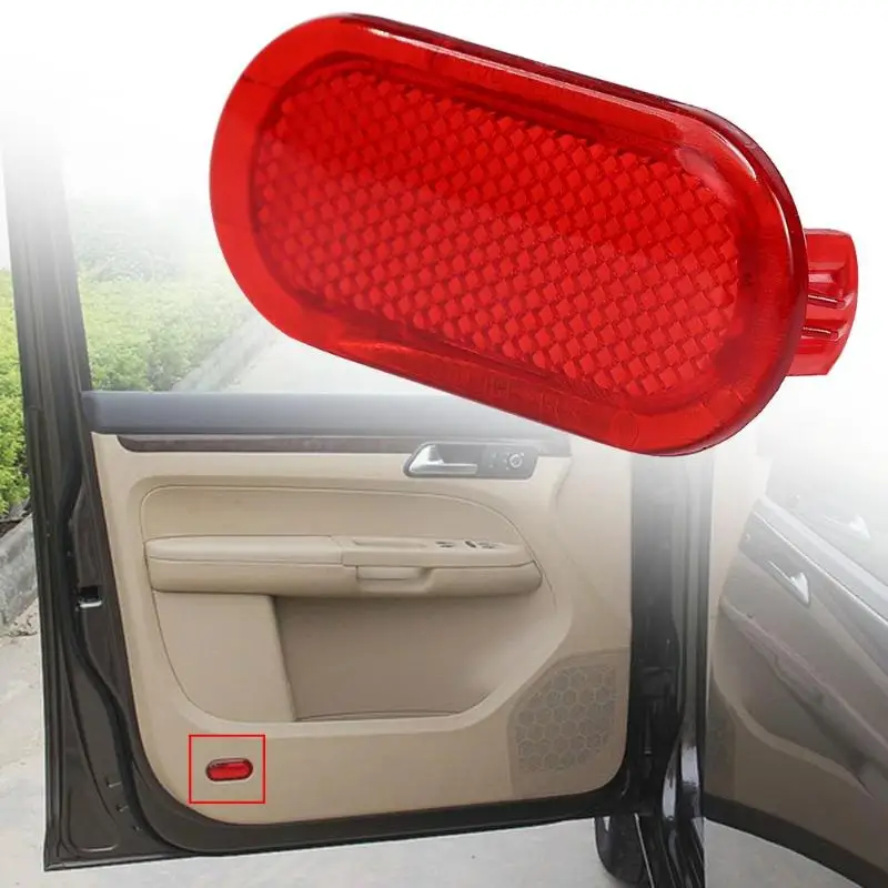 Красная отделка двери автомобиля панельный отражатель 6Q0947419 для Beetle Caddy Polo Touran 02 16