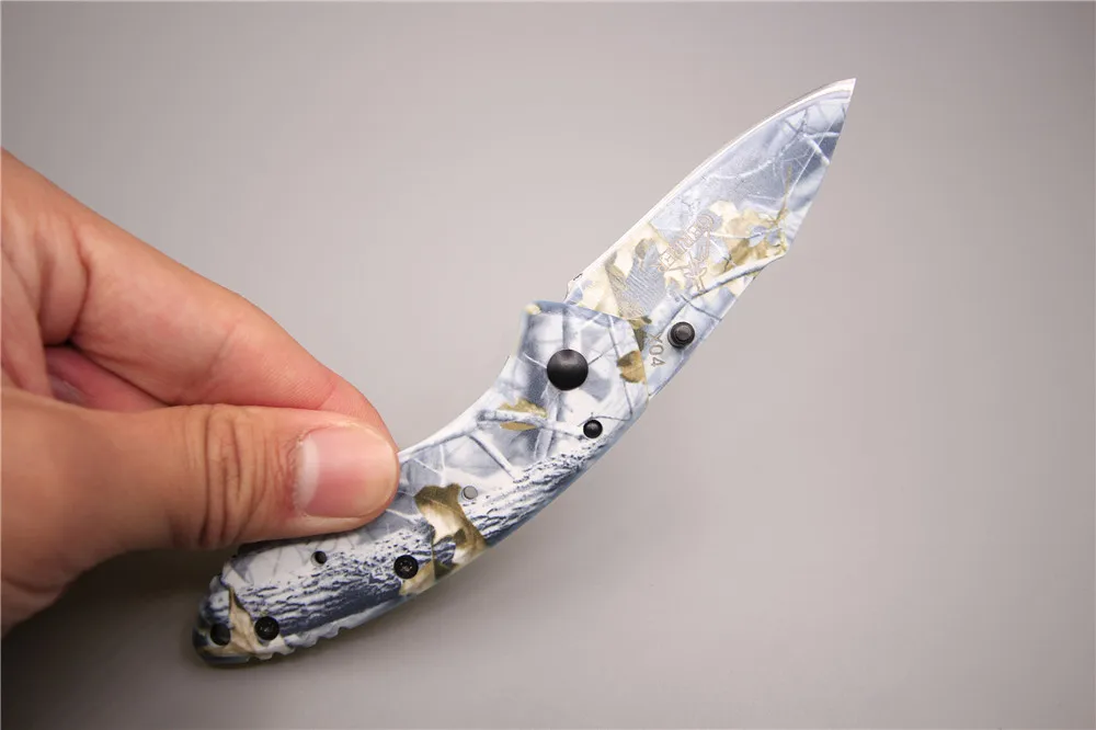 top outdoor camouflage survival hunting pocket knive tactical karambit knives army folding blade 3cr13 steel tool cs belt | Инструменты