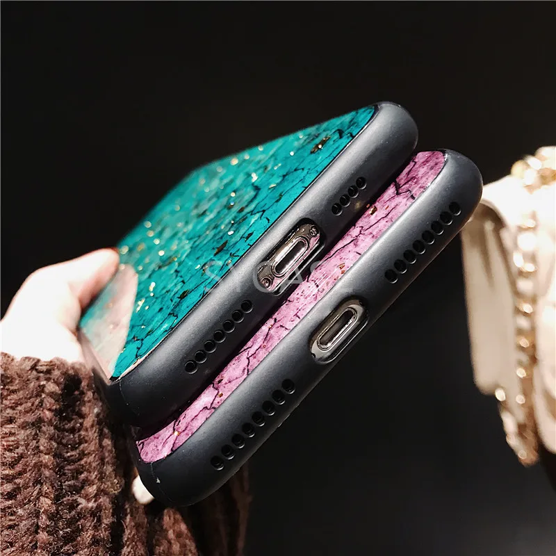 SYCASE роскошный эпоксидный Модный Зеленый Фиолетовый чехол для телефона Huawei Mate 10 20