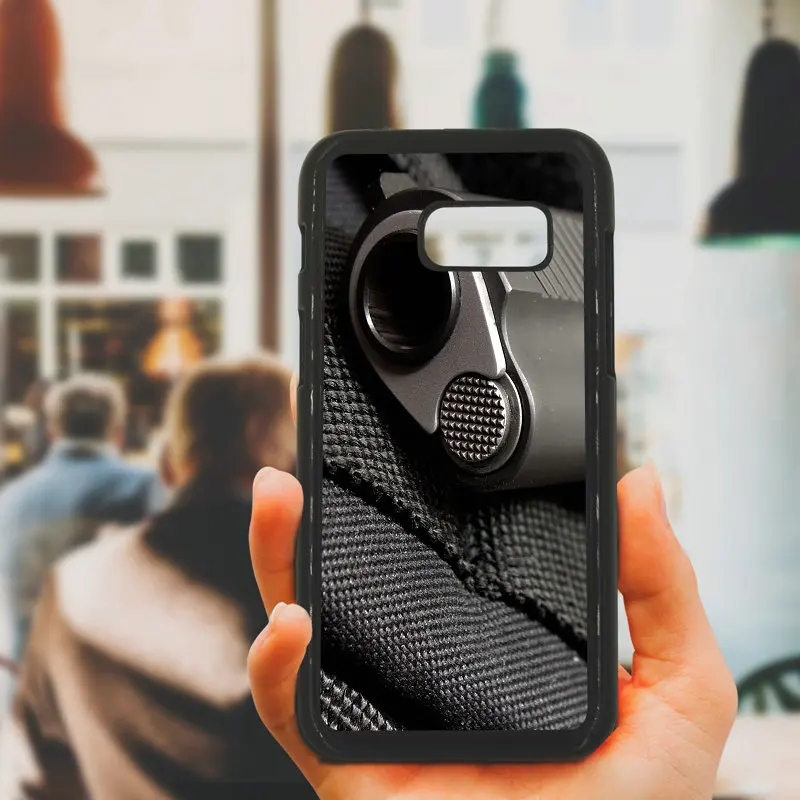 For Samsung Galaxy A3 A5 A7 A8 2015 2016 2017 2018 Note 8 5 3 2 Shell Army Fan Weapons Guns Phone Cases Hard PC Plastic Cover |