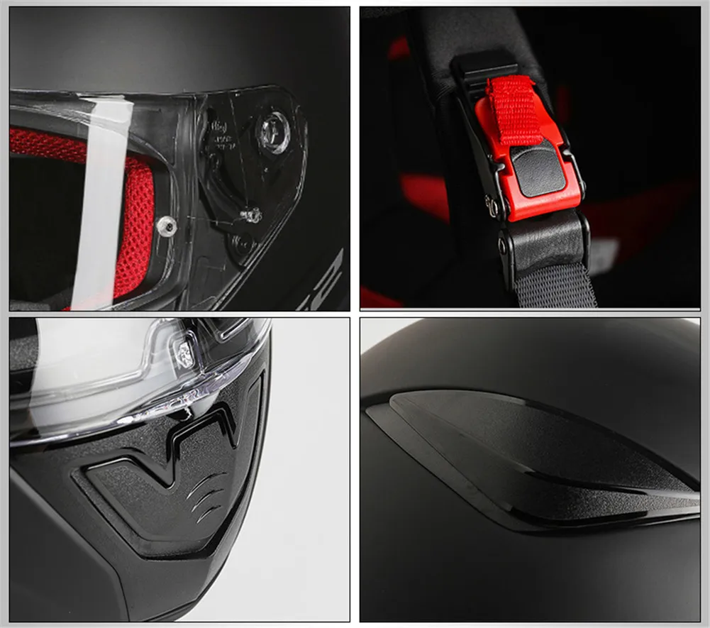 LS2 Быстрый Шлем DEADBOLT сетка мотоциклетный шлем Capacetes de Motociclista Casco Moto FF353