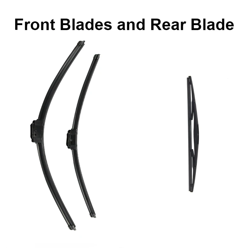 REFRESH Щетки стеклоочистителя для Subaru Tribeca Fit Hook Arms 2006 2007 2008 2009 2010 2011 2012 2013 - Цвет: Front and Rear