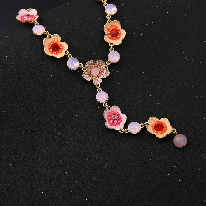 Оптовая цена оптовая продажа брендовая бижутерия длинное ожерелье с кулоном