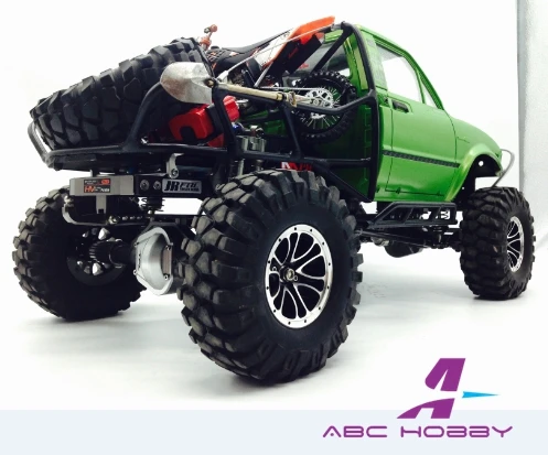 1/10 crawler Rear Roll Cage for JEEP D90 Axial SCX10 Rc8WD Trail Finder TF2 RC Truck with LED | Игрушки и хобби