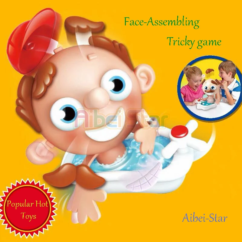 

Aibei Star: Tricky toy Face-assembling for kids/children.