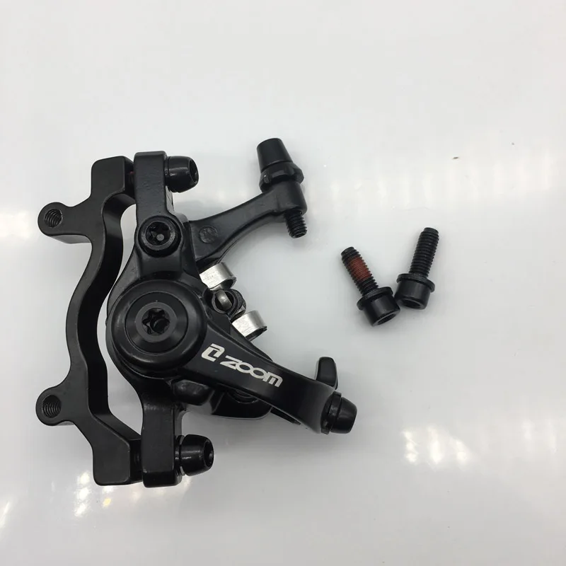 Красный Zoom DB-680 MTB велосипедный тормоз HB680 велосипедные тормоза суппорт с роторами части велосипеда гидравлический поршень двухсторонний тормоз - Цвет: Красный