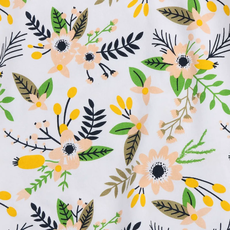 Новый Модный хлопковый комбинезон с длинными рукавами для маленьких девочек |