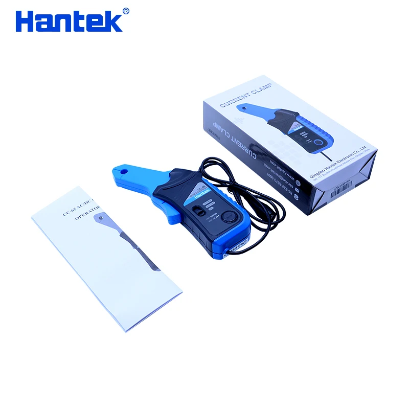 CC-65Withbox Hantek AC/DC Зажим тока осциллограф BNC штекер CC-65 CC-650 20 кГц/400 Гц полоса пропускания 1МВ/10мА 65А/650а - Цвет: CC-65Withbox