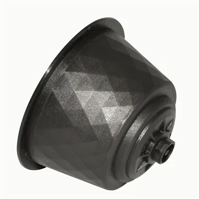 Черный Dolce Gusto капсула 100 шт. пустой стручки чашки с заварены Фольга крышками один раз Применение Кофе Чай аксессуары DIY кухня инструменты кубок - Цвет: Черный