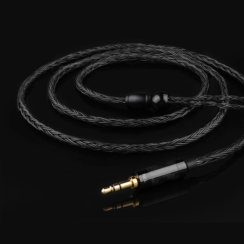 16 нитей кабель для наушников MMCX для Shure SE215 SE535 0,78 мм 2PIN для Weston TFZ W4r Um3x 0,75 мм для V10 ES3 ZSA ZS6 3,5 мм/2,5 мм