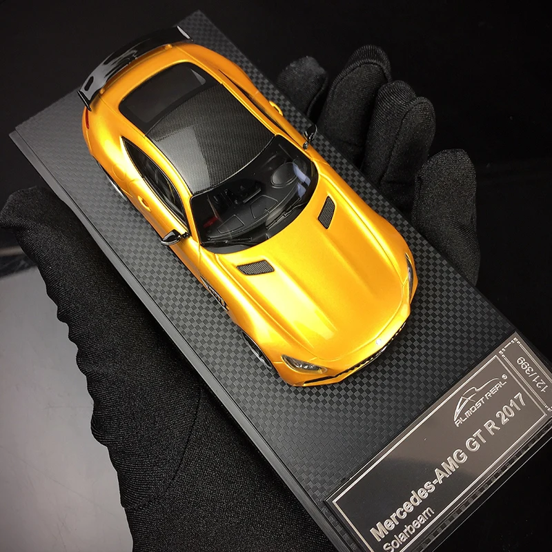 Ограниченная Коллекция 1/43 AMG GTR новая литая металлическая настольная модель дисплея