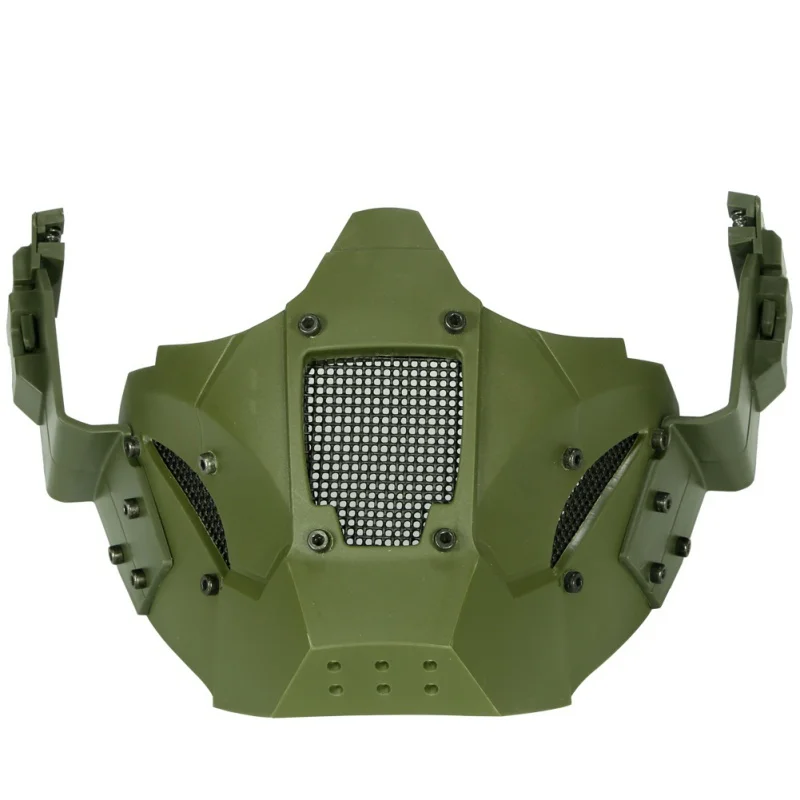 MA-95 Тактический Iron Warrior маска на пол-лица Модуль тактическая маска, закрывающая половину лица подходит AF шлем - Цвет: G