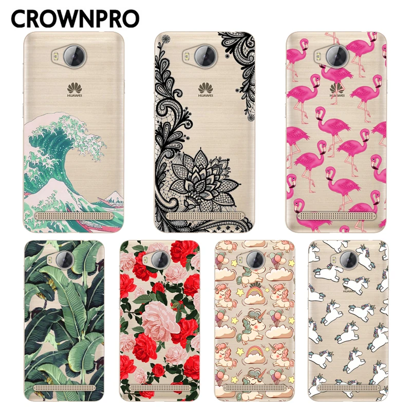 CROWNPRO чехол для huawei Y3 II, мягкий силиконовый чехол с рисунком для huawei Y3 II, чехол для телефона Y3 2/Y3II-U22/LUA-U22/Lua-L21