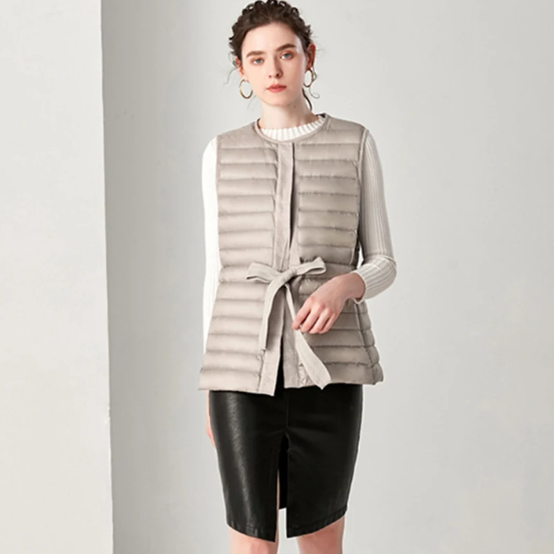 Женский серый/розовый/черный/небесно голубой жилет куртка без рукавов пальто
