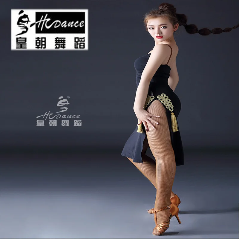 2018 HCDance/ Dynasty Art Dance Latin dance clothing female adult skirt dress clothes. A429 | Тематическая одежда и