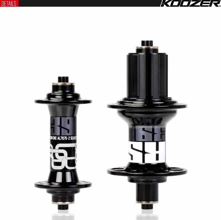 Koozer RS390 концентратора дорожный мотоцикл 100/130 мм дорожный мотоцикл концентраторы 20/задний подшипник центр 24-отверстие велосипед аксессуары 2 цвета