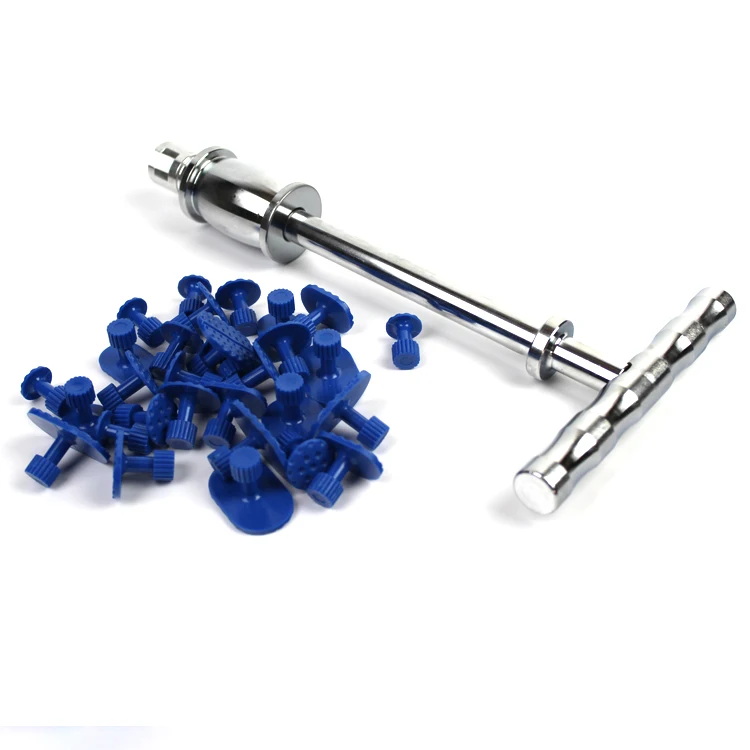 Preço Profissional Super Rei Carro Ferramentas Carro Paintless Dent Remoção Ferramentas De Alta Qualidade Martelo Deslizante Dent Extrator Tabs Reparação Do Corpo Automóvel
