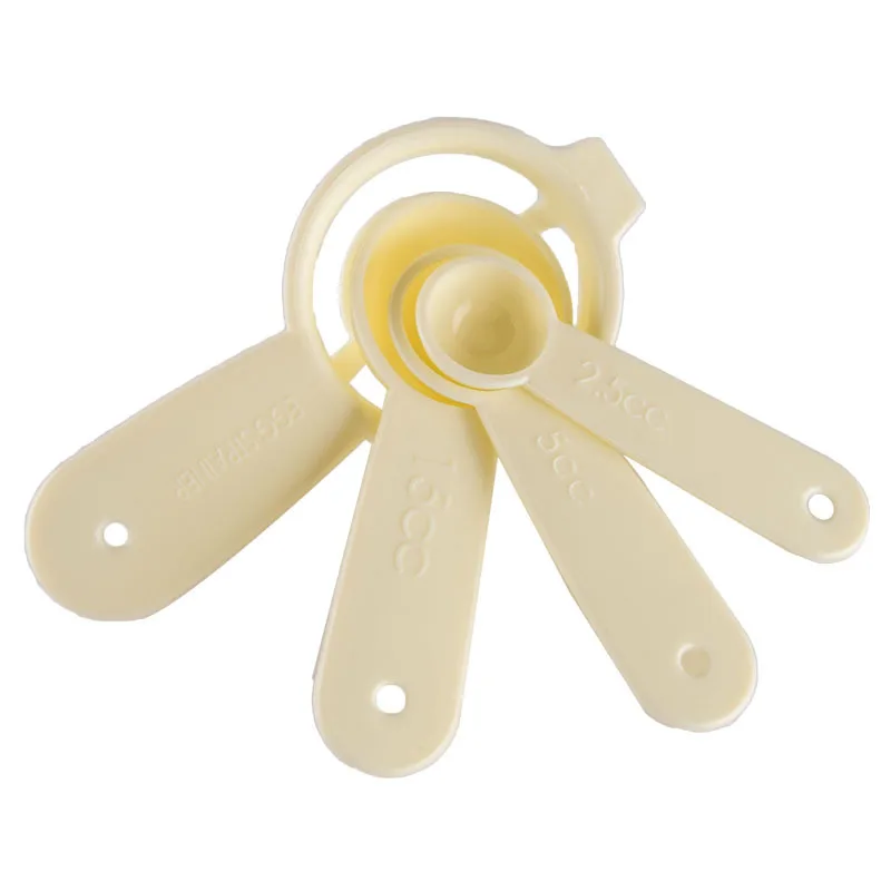 5 шт./компл. мерные ложки красочные Пластиковые Супер полезные сахарные фигурки