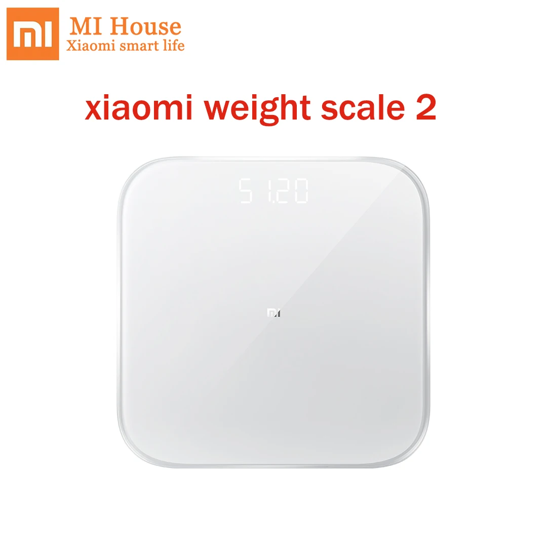 Оригинальный Xiaomi весовые весы 2 умные для здоровья Bluetooth 5 0 цифровые Поддержка
