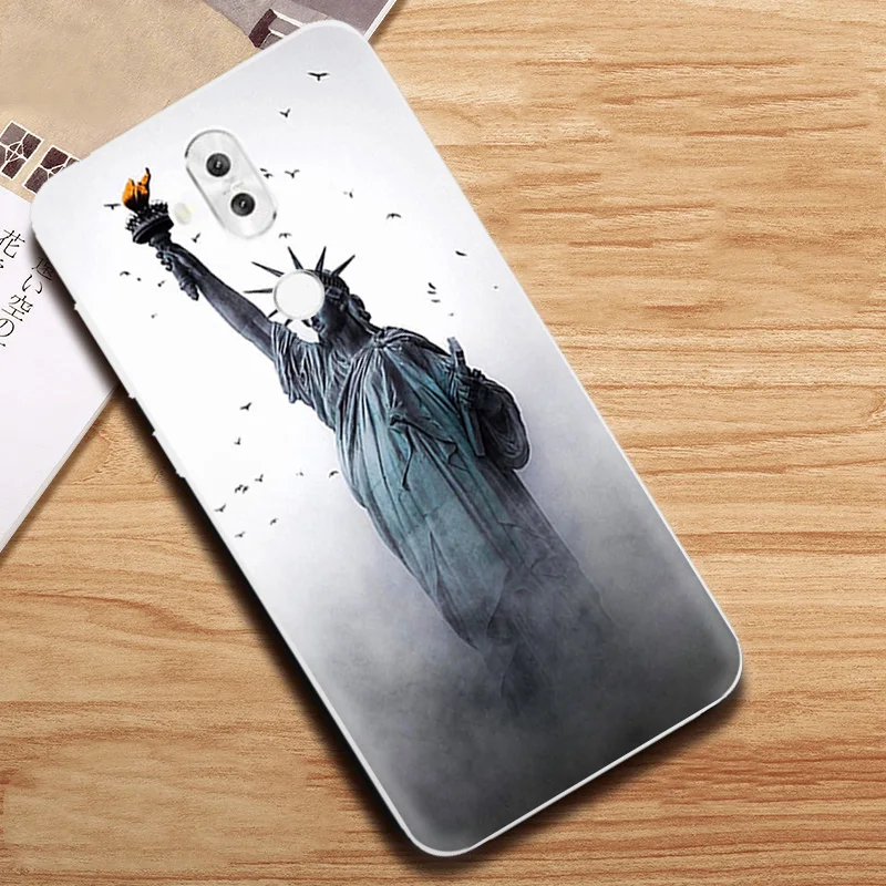 Ясно ТПУ для Asus Zenfone 5 Lite ZC600KL 6 0 &quotМягкие силиконовые Защита корпуса китайских Coque