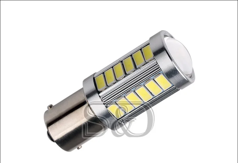 BA15S 33 SMD 5630 светодиодсветодиодный лампы высокой мощности 1156 супер белые