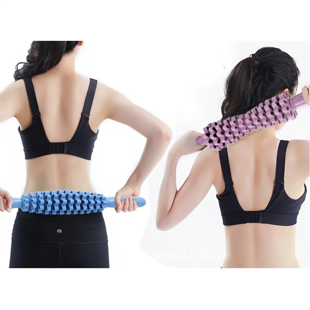 Sports Muscle Relax Exercise Travel Athletic Trigger Point Gym Workout Roller Tool Training Body Fitness Massage Stick | Спорт и