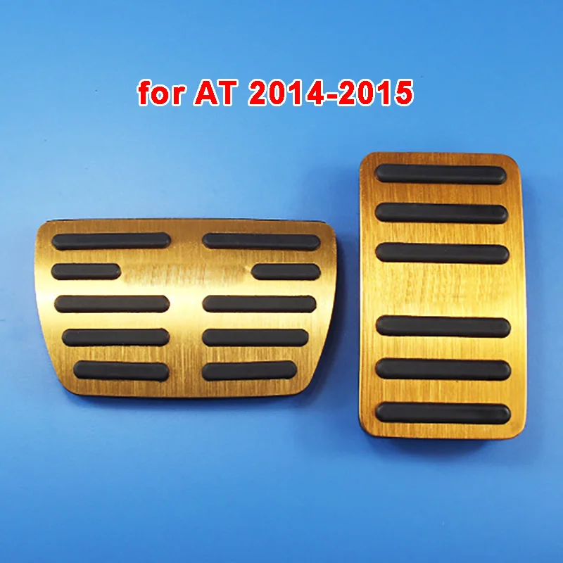 2 шт. для педали Honda Accord A/T 2008-2012/2014-2015 декоративная полоса из алюминиевого сплава