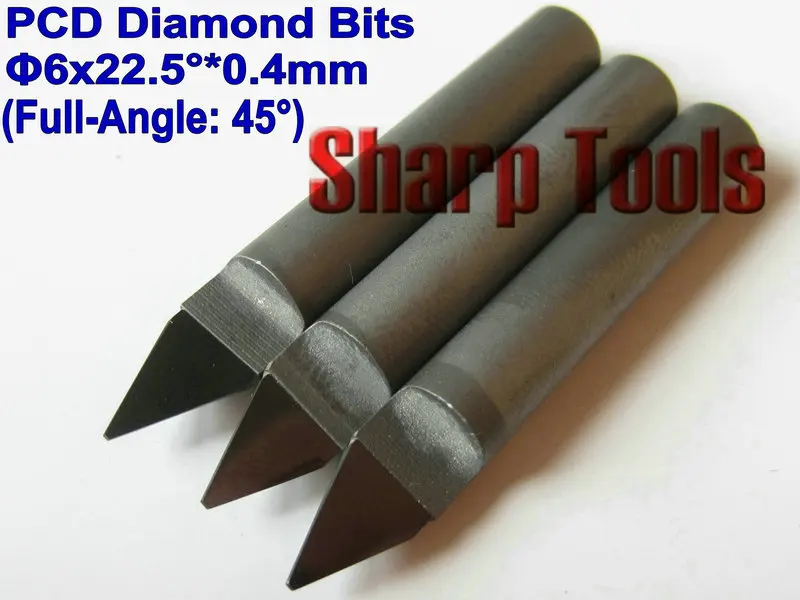 Алмазная фреза с ЧПУ для гравировки камня 6*0 4 мм 45 градусов 3 шт.|tool tools|tools kittool tax |