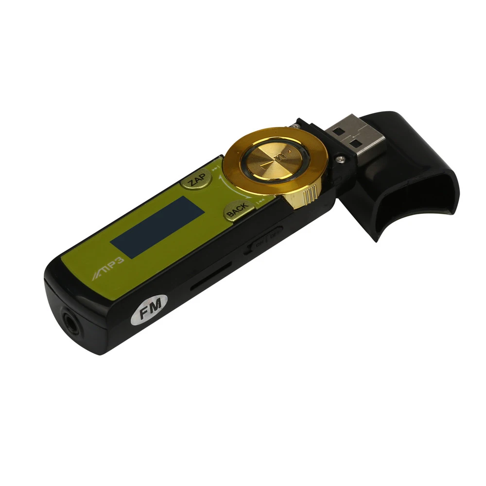 Мини Клип Mp3 USB ЖК-экран Поддержка 8 Гб флэш TF плеер MP3 Музыка FM радио мини музыкальный плеер