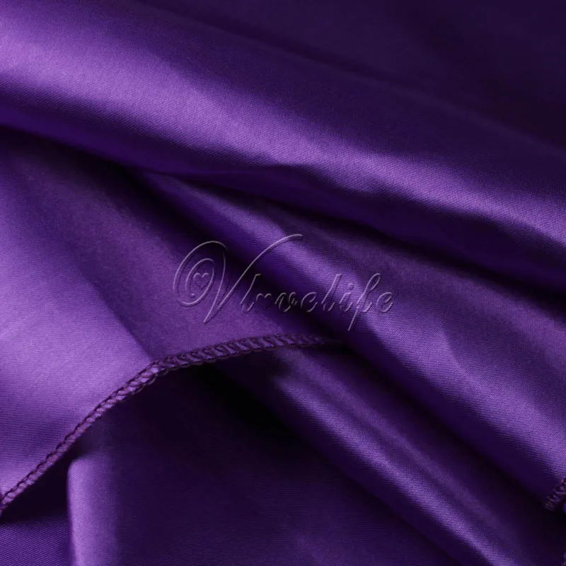 Бесплатная доставка 10 шт Новые фиолетовые атласные настольные дорожки 12 &quotx 108&quot