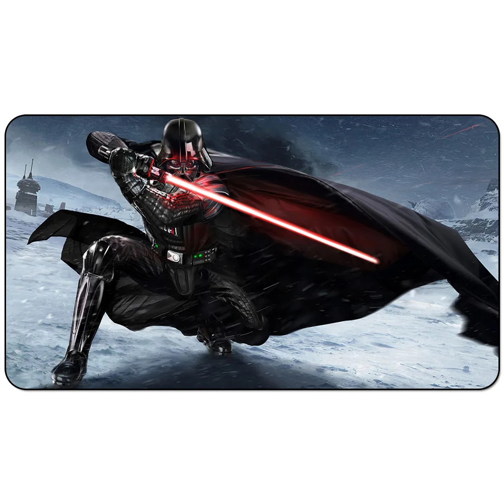 Звездные войны плеймат: Дарт Вейдер на Hoth Playmat коллекционная карточка игры игровой коврик 60 см x 35 см(2" x 14") Размер - Цвет: Darth Vader on Hoth