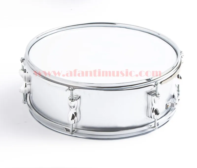 14 дюймов/двойной тон Afanti Music Snare Drum(SNA-109-14 - Цвет: Silver SNA1093
