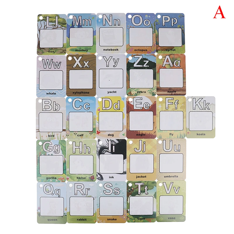 Детская 26 букв водяная живопись граффити доска для рисования цветная детская