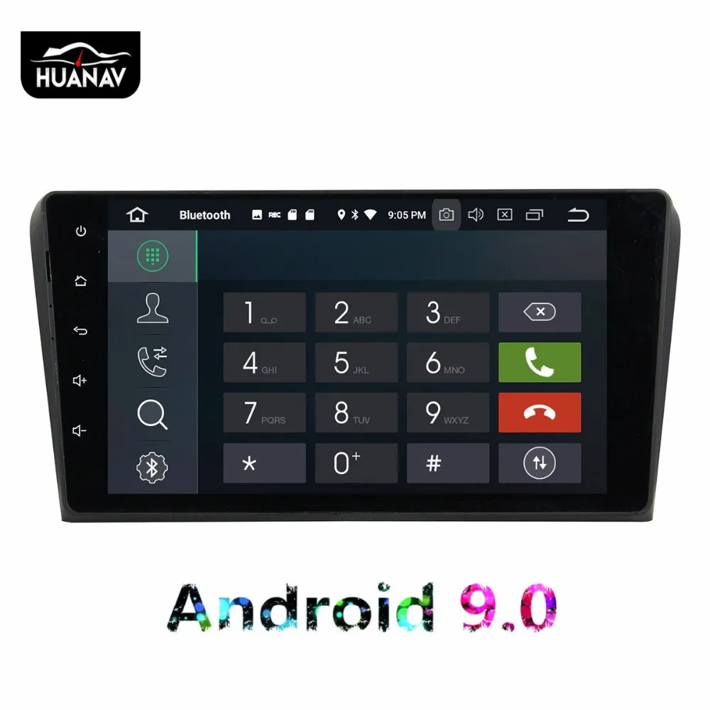 DSP Android 9 0 автомобильный без dvd-плеера GPS навигация для Mazda 3 2010 2011 2012 Авто Радио