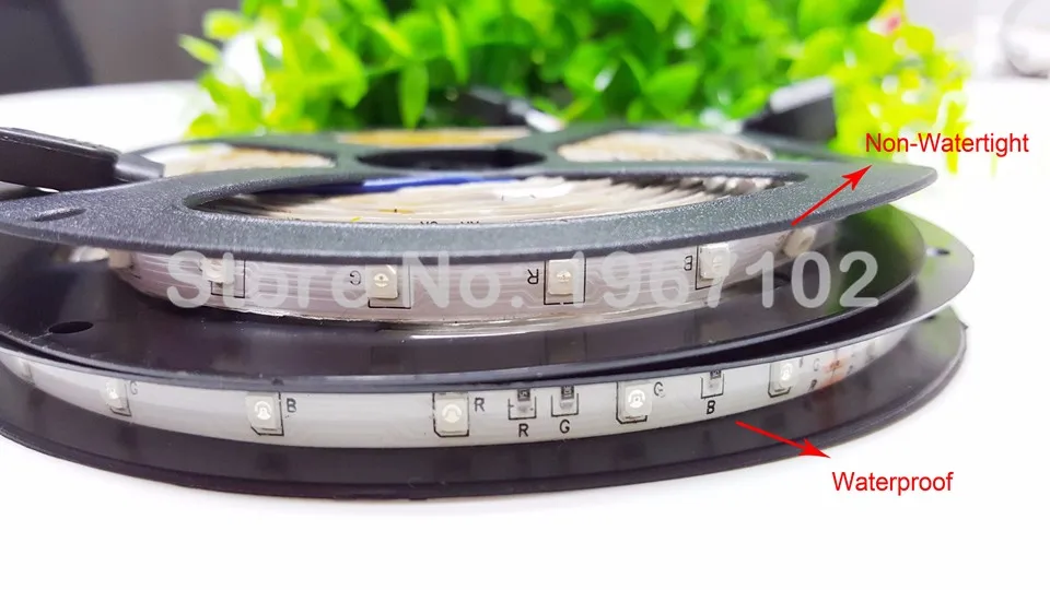 Высокая яркость 5 м Светодиодная лента 5630 5050 3528 SMD 60led/m без-Водонепроницаемый/водонепроницаемый гибкий RGB Чистый/теплый белый/красный/синий/зеленый
