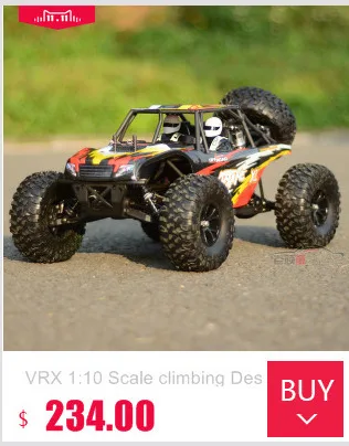 VRX 1:10 Весы восхождение пустыня грузовик Водонепроницаемый 4WD внедорожных высокая скорость Электроника дистанционного управления Monster Truck, RC гоночных автомобилей