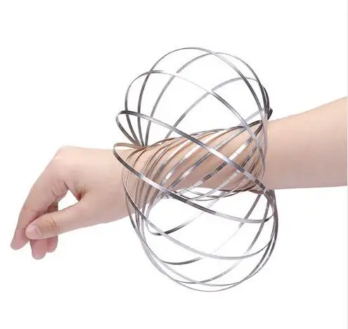 Toroflux Torofluxus Flowtoy удивительные потока кольцо игрушки кинетическая игрушка весна