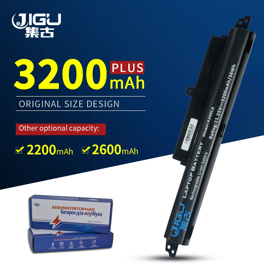 Аккумулятор JIGU 11 25 в для ноутбука A31LM2H A31LM9H A31LMH2 ASUS VivoBook F200CA F200M F200MA FX200CA R202CA X200CA