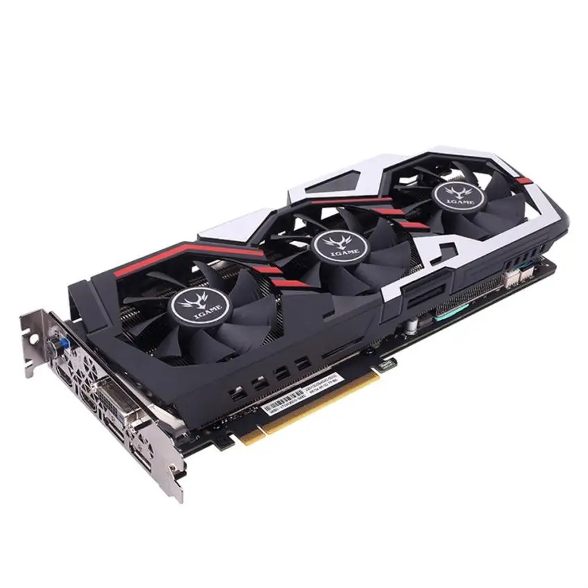 Цветная видеокарта iGame GTX 1070Ti Vulcan U Top graphics Card 1607/1683 MHz 8G 256bit I3P5 M0320|Комплекты и