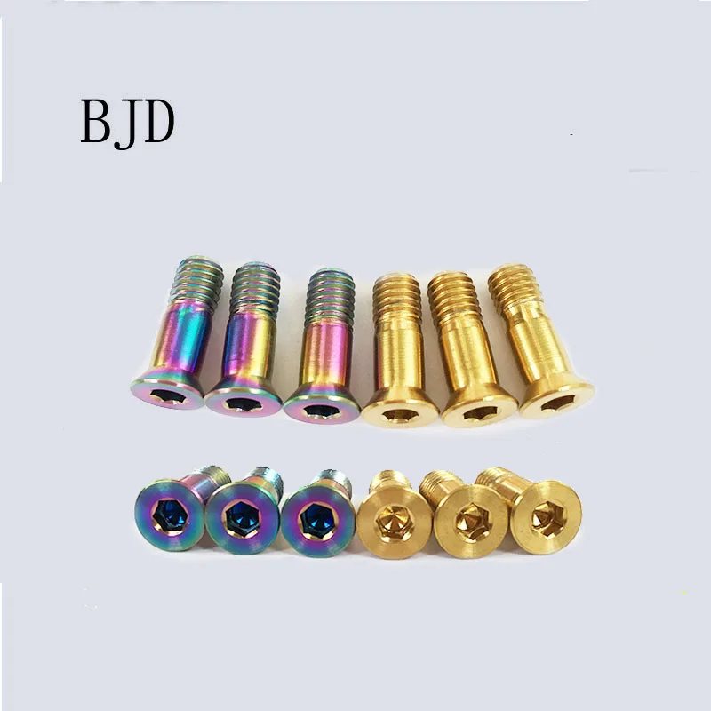 2 шт. M5x14mm титановый сплав задний направляющий винт для колес shimanoXT Jubilee из