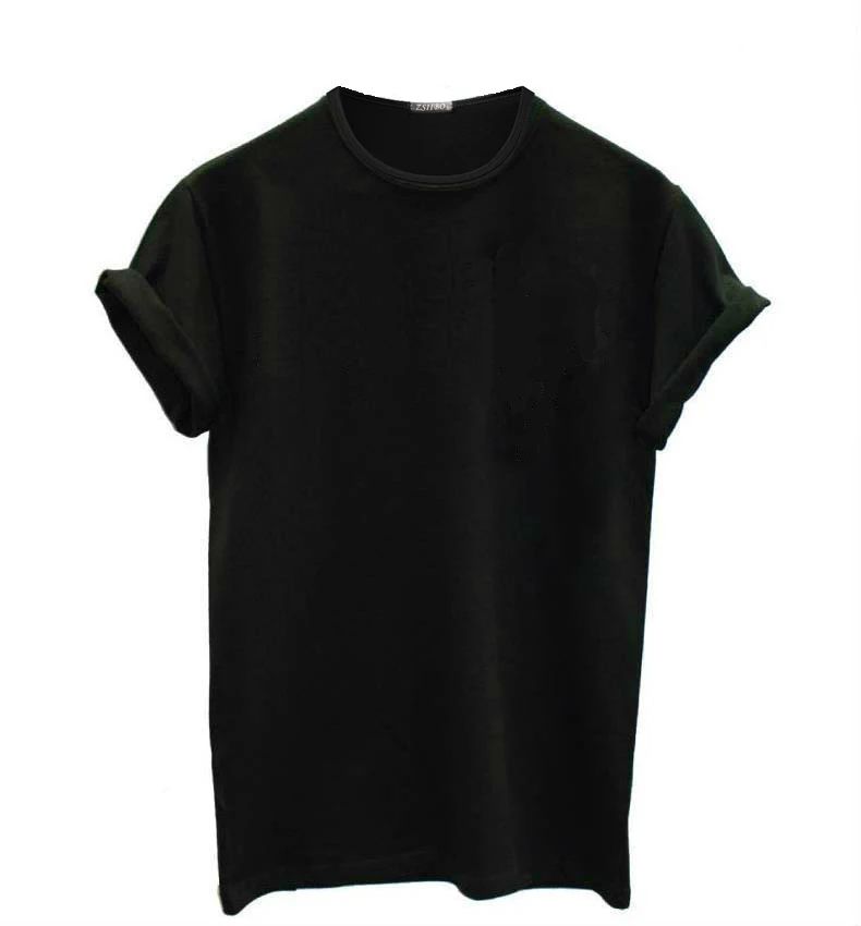 Black Прямая поставка, одноцветная женская футболка, S-2XL, простая футболка, эластичная Базовая футболка, Женские повседневные топы, футболки, NV105 P - Цвет: Black