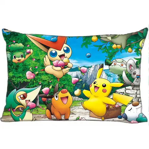Лучшие наволочки на заказ pokemon(1)@ 2 спальни дома прямоугольная Наволочка на молнии(с одной стороны)@ 1205-05-06-296