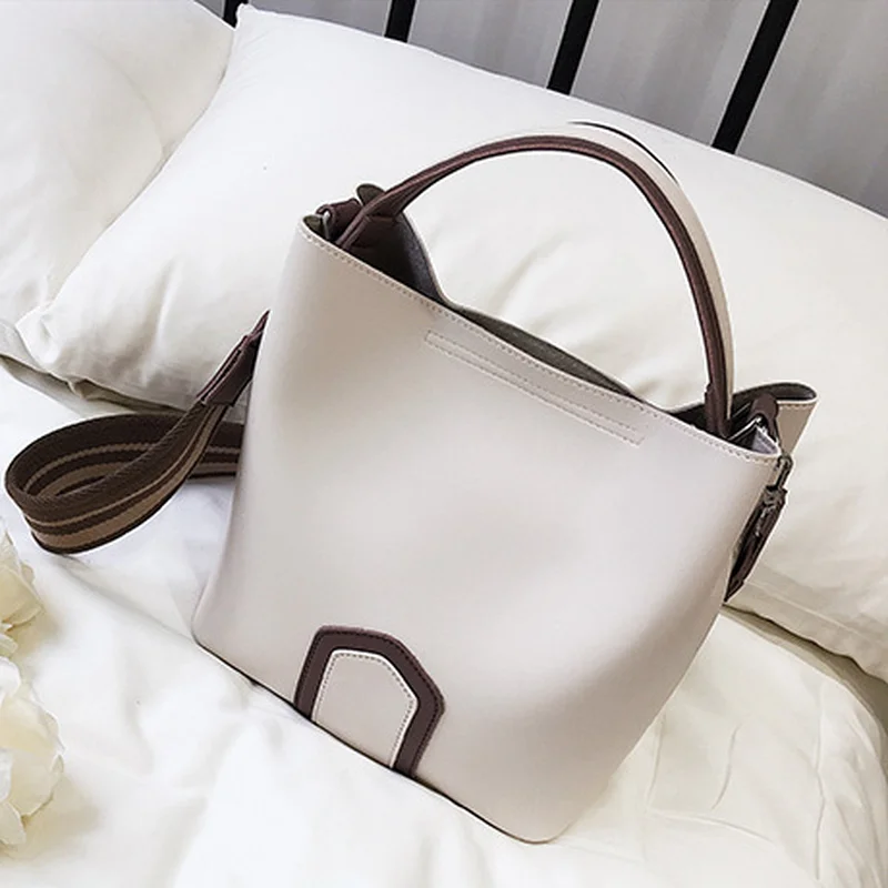 2018 Европа и Америка Мода широкая сумка с ремешками пакет лето новый узор женская