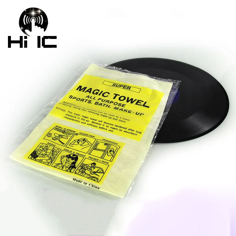 Волшебная LP виниловая запись уход за замшей PVA полотенца шкура оленя чистки Cham