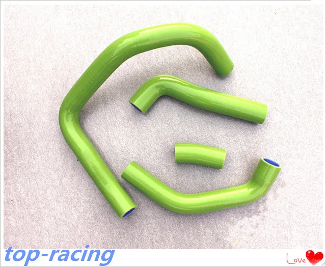 4 pieces Reinforced silicone radiator coolant hose for Kawasaki ZX10R ZX-10R NINJA 2006 2007 | Автомобили и мотоциклы
