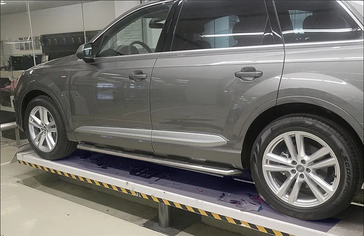 JIOYNG для Audi Q7 2016 2017 2018 автомобильные беговые доски авто боковые ступенчатые педали