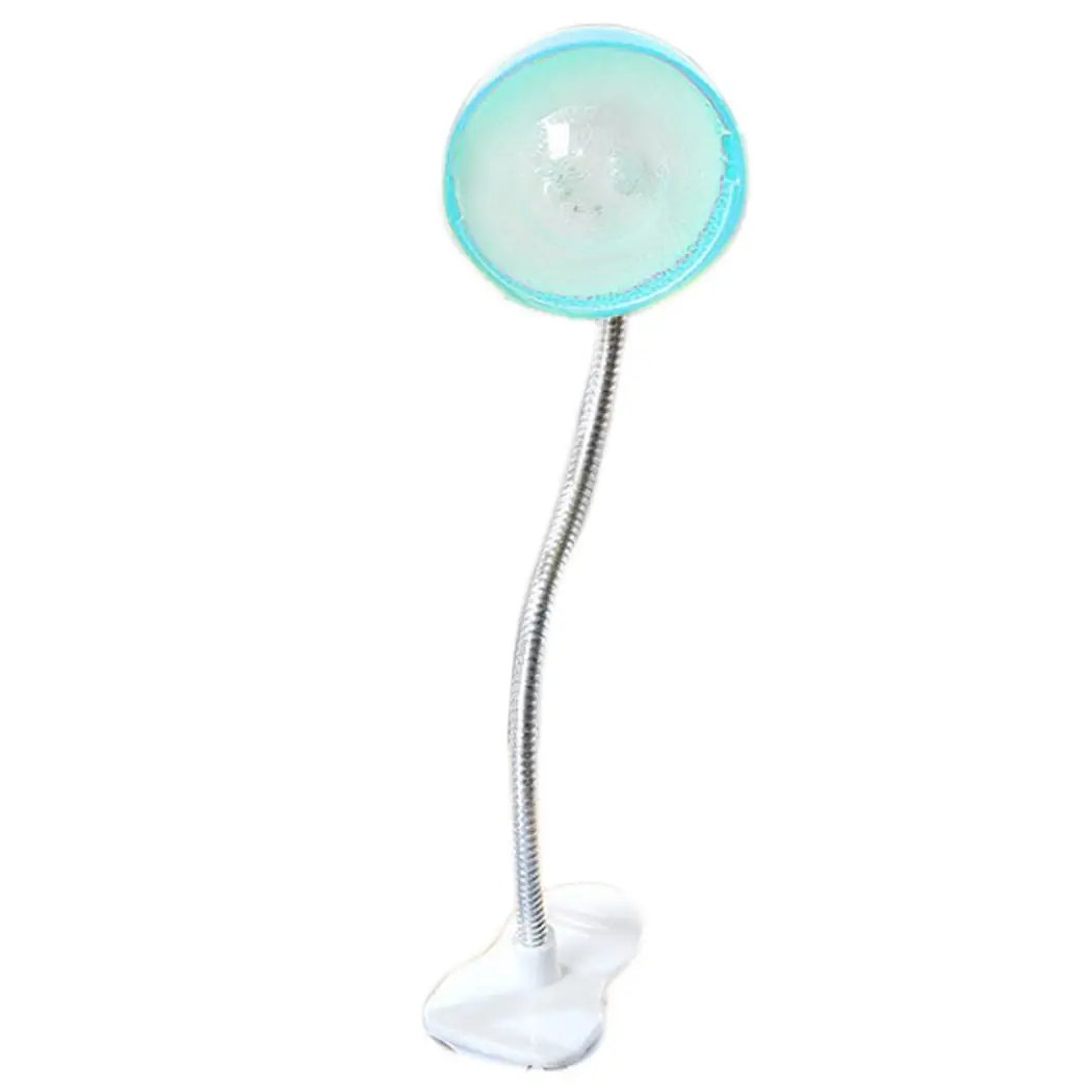 Тип зажима Светодиодная настольная лампа Защита глаз гусиная шея Мини чтение